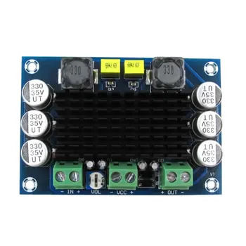 

XH-M542 Mono 100W Digital Power Amplifier Board TPA3116D2 digital audio amplifier board 12-26V