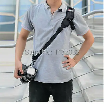 Focus F-1 Quick Rapid Shoulder Sling Belt Neck Strap For Camera SLR DSLR Black Focus F-1 Quick Rapid Shoulder Sling Belt Neck Strap For Camera SLR DSLR Black