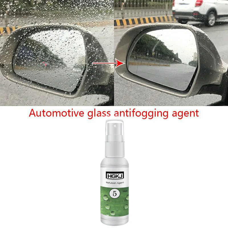 

HGKJ-5-50ml Car Glass Anti-rain Anti-fog Agent Dropship 2-3 Month Lasting Super Hydrophobic Waterproof Car Accessories TSLM1