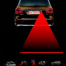 ; 10 шт./лот задняя часть анти Столкновение для заднего-автомобильная Лазерная заднего хода, 12В СИД авто парковочная лампа, заднее автомобильное Предупреждение светильник стайлинга автомобилей