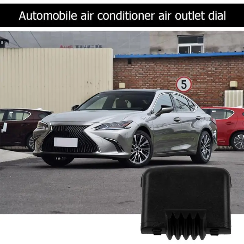Передний центр A/C Air Vent Tab клип Ремонтный комплект для Lexus ES 350 240 черный