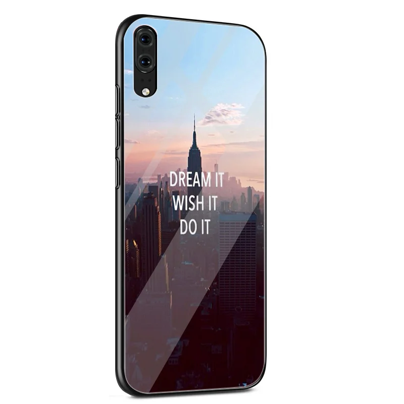 Gerleek Нью Йорке Стекло чехол ТПУ для Xiaomi mi A1 A2 красный Примечание 8 Lite 9 5 6 7 Pro 6A 4X