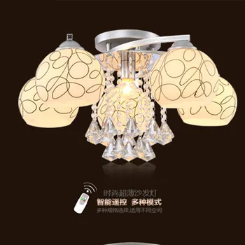 

led cozy living room ceiling lamp bedroom crystal ceiling light restaurant round simple LED ceiling lighting lamps study