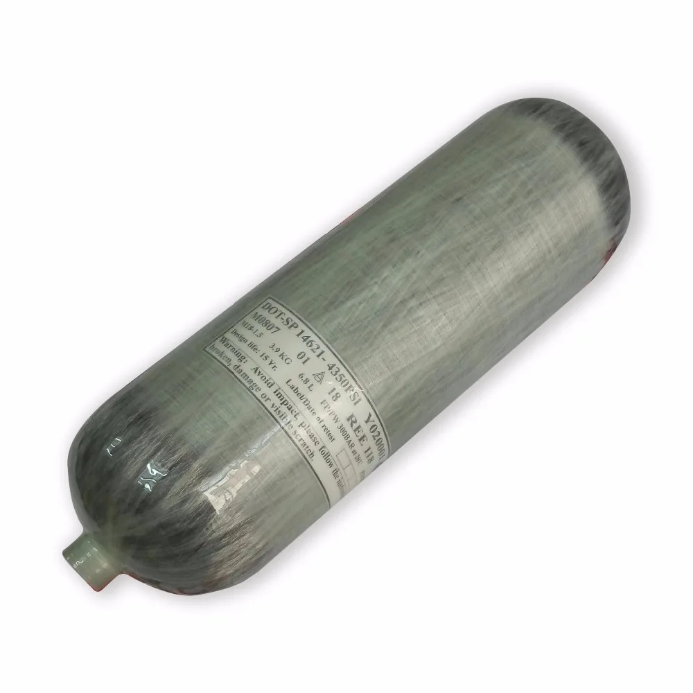 

AC2680 Acecare High Pressure Air Compressor Fiber Tank 6.8L DOT Gas Cylinder for Diving Paintball Tank for Pcp Air Rifle Condor