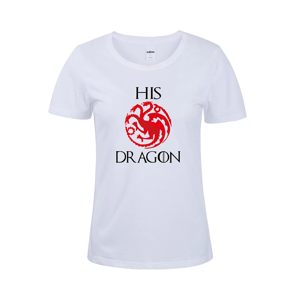 His Dragon Her Wolf Couples Matching T Shirts Game Of Thrones Gift For Lover