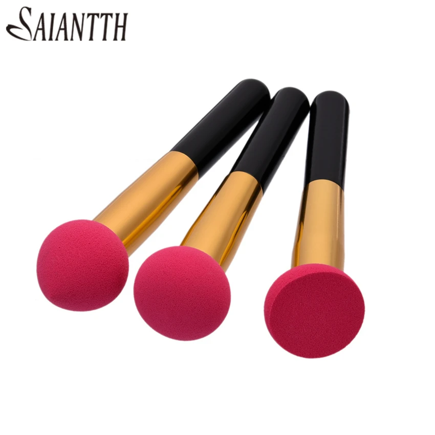 

SAIANTTH 3PCS/set puff brush Concealer Foundation blender make up brushes style Sponge cosmetic puff beauty makeup maquiagem kit