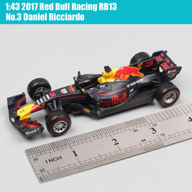 143 Scale BBurago F1 formula one Racer RB13 SF71H SF70H No.5 Kimi No.5