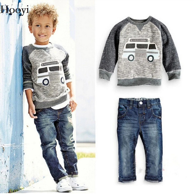 denim outfit for baby boy