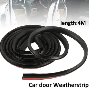 

4M P-Shape Rubber Seal Universal Car Door Strip Weatherstrip Noise Insulation Dustproof Auto Rubber Seals Sealing Strips