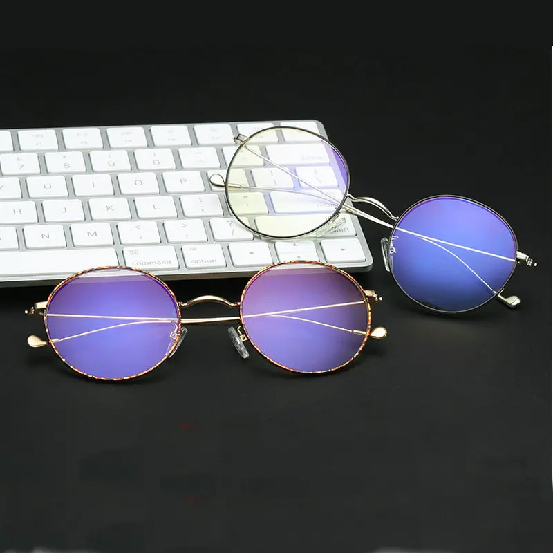 Blue Light Computer Gaming Glasses Women Men Retro Thin