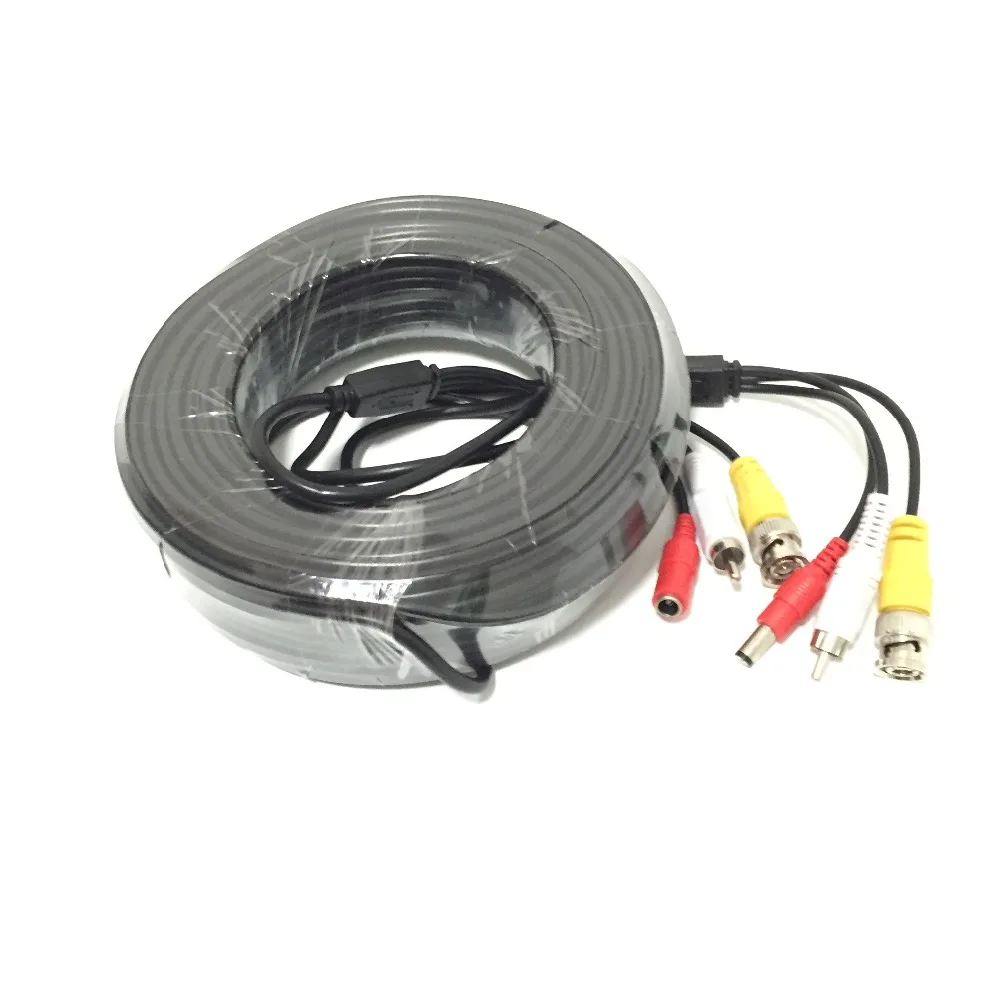 50FT/65FT/100FT CCTV All-In-One RCA Audio & BNC RCA Video & Power Cable for Security AHD TVI CVI 1080P HD Camera DVR Systems Use 50FT/65FT/100FT CCTV All-In-One RCA Audio & BNC RCA Video & Power Cable for Security AHD TVI CVI 1080P HD Camera DVR Systems Use