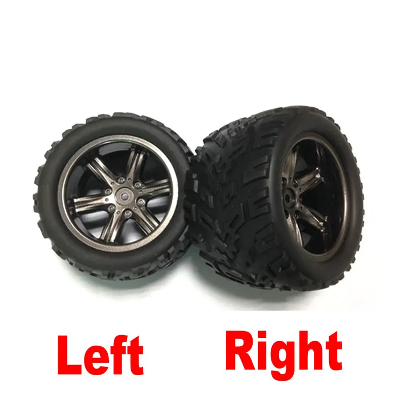 RC Car JYRC 9116 S912 RC Monster Truck Spare Parts Wheels (1 left + 1