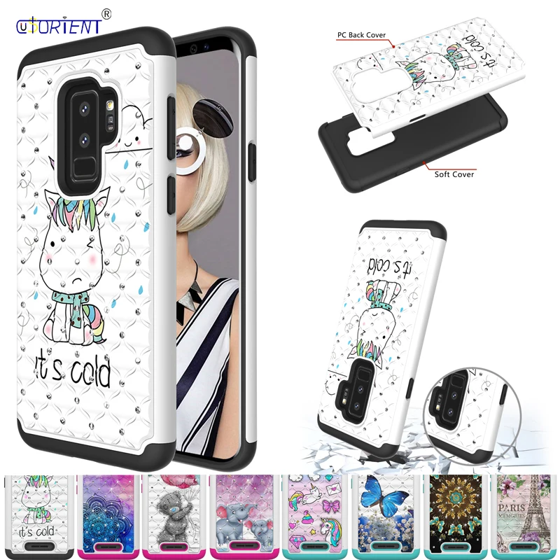 Armor Cover for Samsung Galaxy S9 Plus S9+ SM-G965F/DS SM-G9650/DS SM-G965F Blink Diamond Case S9Plus SM-G965N SM-G965W SM-G965U | Мобильные