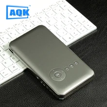 S6+ Plus 200ANSI Handheld Mini LED Projector Android 4.4 WiFi Bluetooth Smart DLP 1080P Home Proyector Support AirPlay Miracast