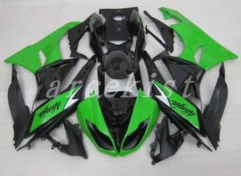 

New Abs Fairings Kit Fit for kawasaki Ninja ZX6R 636 2009 2010 2011 2012 6R 09 10 11 12 ZX-6R 600CC Body set green black lights