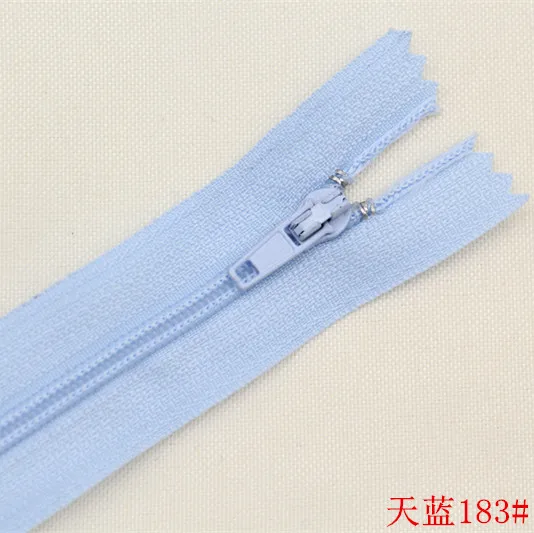 Versatile Nylon Coil Zipper Set for Tailoring & DIY Sewing Projects (5 Pieces)