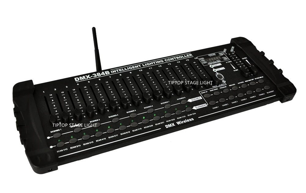Us 174 0 Gigertop 384 Channel Dmx512 Universal Led Stage Light Controller Dj Console Party Disco Common Protocol 2 4g Antenna Ce Rohs In Us 174 0 Gigertop 384 Channel Dmx512 Universal Led Stage Light Controller Dj Console Party Disco Common Protocol 2 4g Antenna Ce Rohs In
