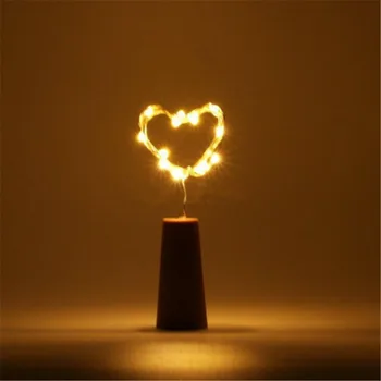 

1M 10 LED Bottle Lights Cork Shape For Wine Bottle String Party Romantic Wedding Party Decoration LED Strip Cork Light String