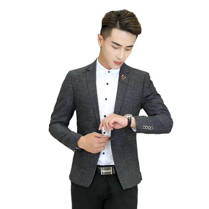 smart casual navy blazer