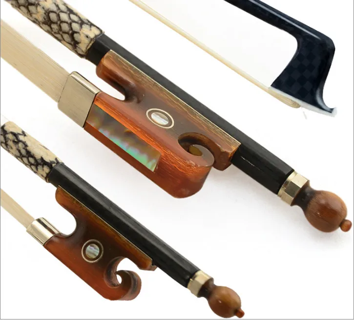 

Christina violin bow CB6004/4 professional Bow 3/4 1/2 Pure Mongolia white horse hairFree shipping