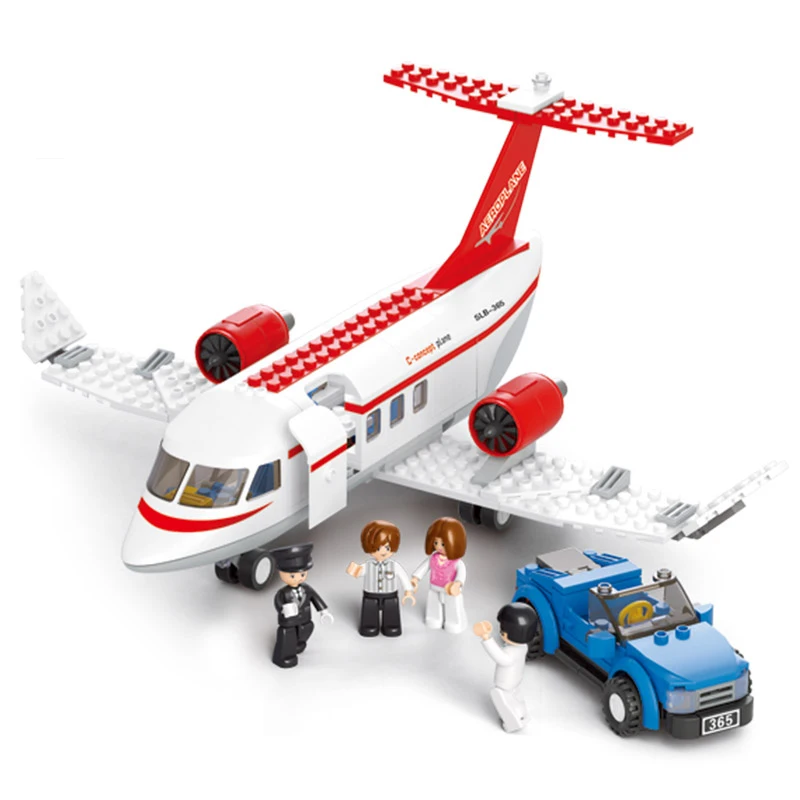 

Models building toy 0365 City air plane passengers 275pcs Building Blocks city toys & hobbies