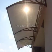 DS80300, 80x300 см, Серый Белый Черный пластиковый кронштейн с поликарбонатом лист балконного использования навес