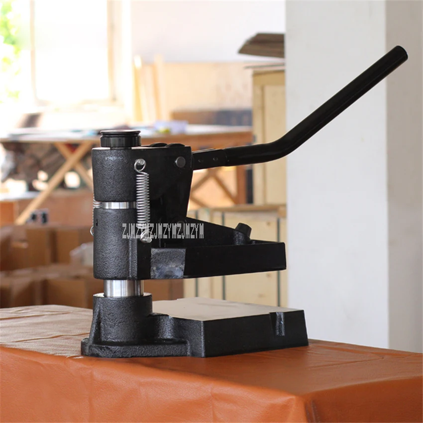 

8360 Hand-pressure Sampling Machine Household Manual Leather Mold/Die Cutting Machine Leather Punching Machine 0-5Tons 0-10mm