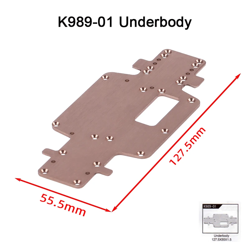 Запасные части Wltoys 1:28 для радиоуправляемых автомобилей K989 модернизированное