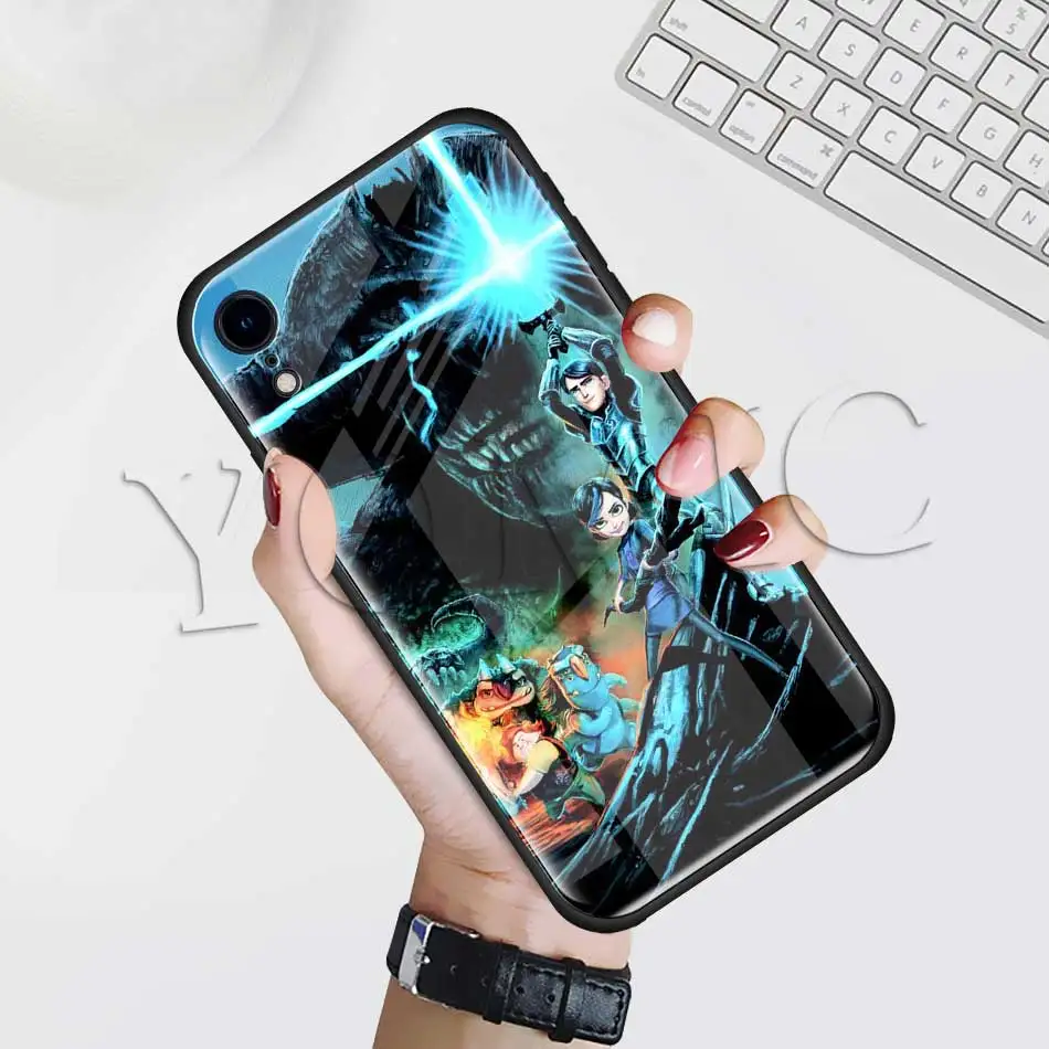 Trollhunter Tales of Arcadia чехол из закаленного стекла для Apple iPhone XR 7 8 6 6 S Plus X XS MAX чехол для сотового телефона