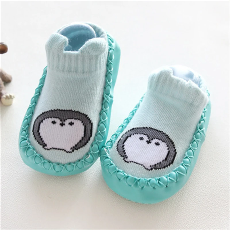 Unisex Newborn Animal Pattern Infant Funny Foot Socks Anti-Slip Baby Boy Girl Socks With Rubber Soft Soles Baby Girl Cute Socks