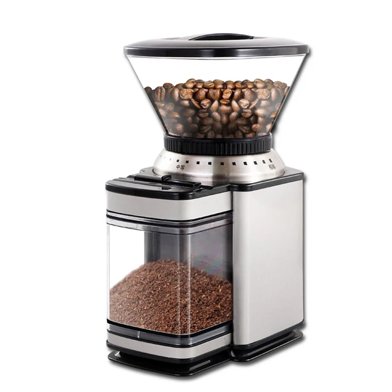  Electric Coffee Bean Machine Automatic Coffee Grinder Kitchen Salt Pepper Grinder Maker Powerful Be - 32997823754