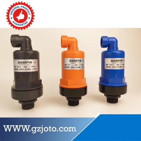 2PCS Good Quality PVC Exhaust Valve PP Automatic Exhaust Valvein Valve