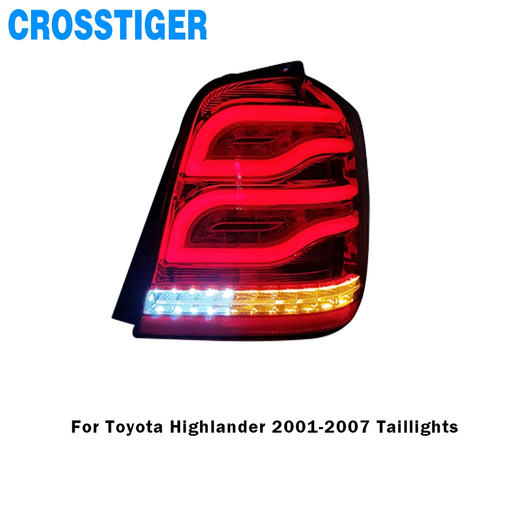 Светодиодный задний фонарь в сборе для Toyota Highlander 2001 2003 2004 2005 2006 2007|Фара авто сборе|