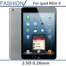 0.26mm 2.5D Explosion-Proof Toughened Tempered Glass For Apple iPad Mini4 Mini 4 Tablet PC Film HD Clear Screen Protect Cover