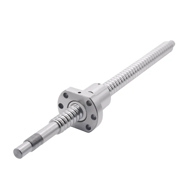 SFU2005 L500mm Rolled Ball Screw C7 with 2005 Flange Single Ball nut for CNC Parts SFU2005 L500mm Rolled Ball Screw C7 with 2005 Flange Single Ball nut for CNC Parts