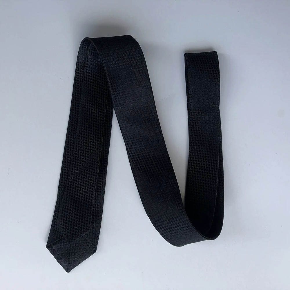 Game DetroitBecome Human Cosplay Connor RK800 Tie For Man Women Classic Business Slim Necktie Fashion Shirt Dress Accessories