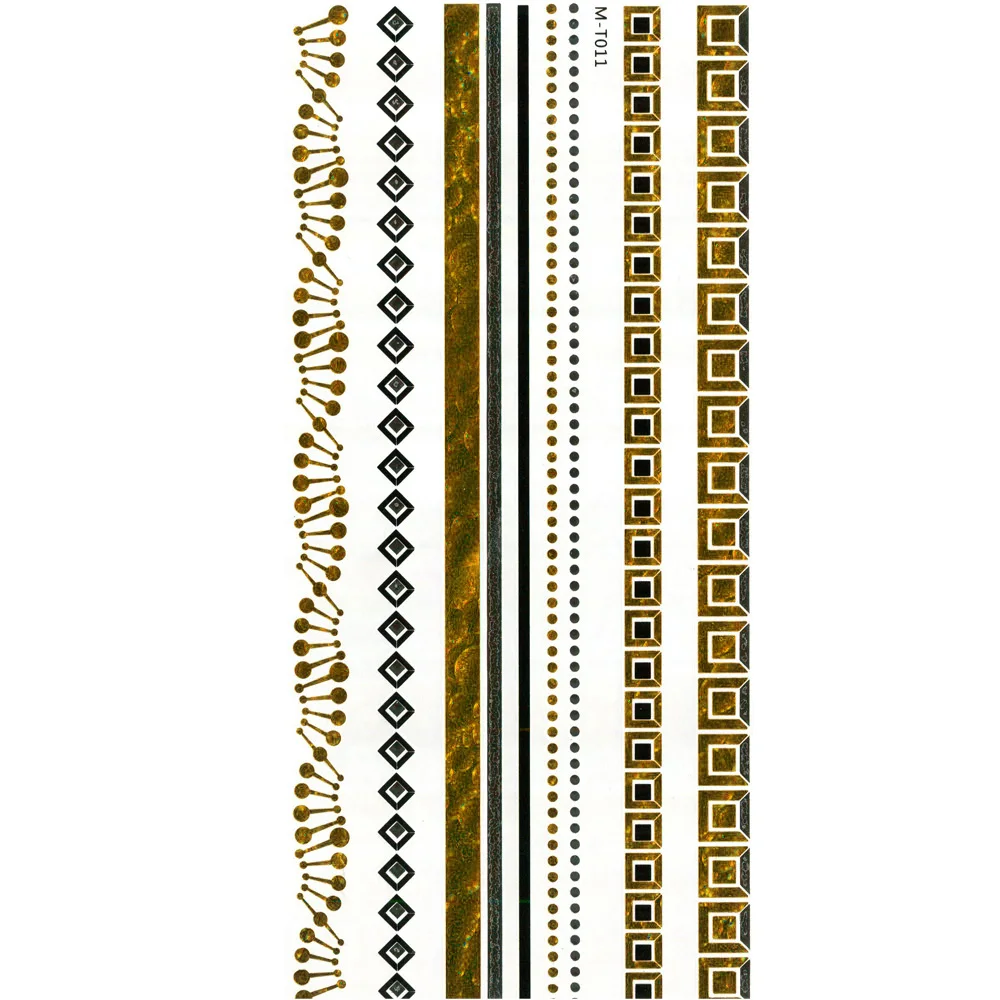 8PCS Beautiful Cute Water Transfer Tattoos Body Art Makeup Cool 3D Waterproof Temporary Tattoo Stickers For Girls Man Tatouage (27)