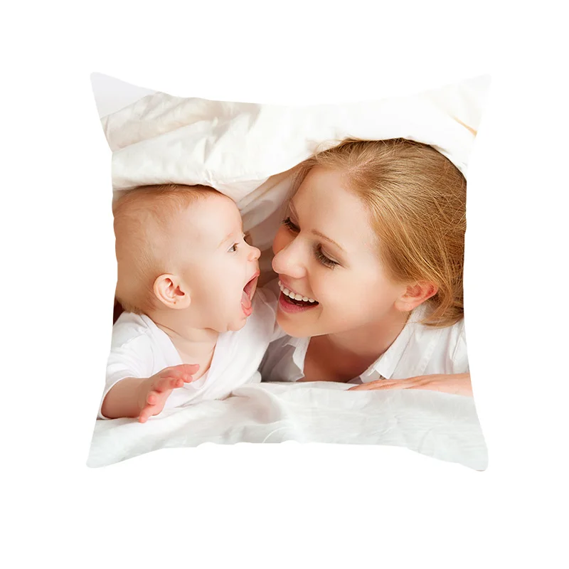 Fuwatacchi Cushion Cover Print Customize Gift Throw Pillowcase Double Sided Optional Print Personal Photos for Pillow Covers