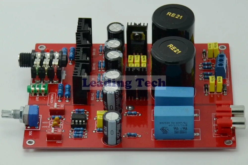 Headphone Amplifier BD139 BD140 LM833 Lehmann NOVER10000UF/35v*2
