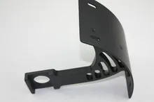 side Mount License Plate Tag Holder Bracket for Yamaha YZF-R6S YZF-R1 R1 BLACK