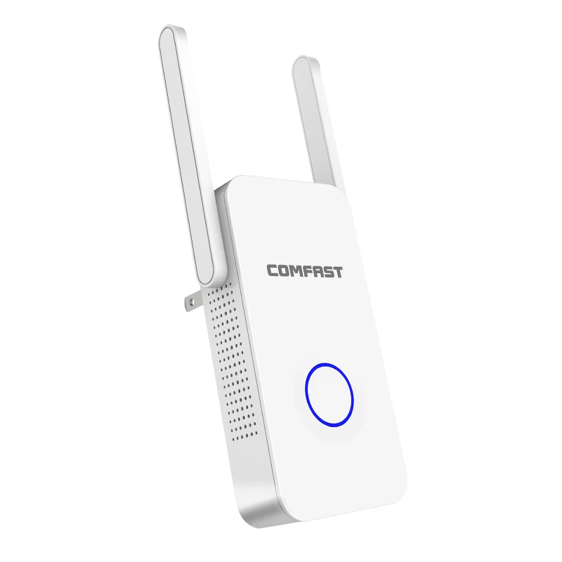 Мощный двухдиапазонный беспроводной Wi Fi ретранслятор 750 1200Mbps диапазон