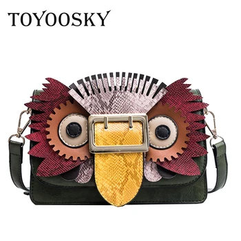 

TOYOOSKY Mini Bags Women Messenger Bags Serpentine Eye Monster Bags Handbags Women Famous Brands Designer Handbags Bag Female