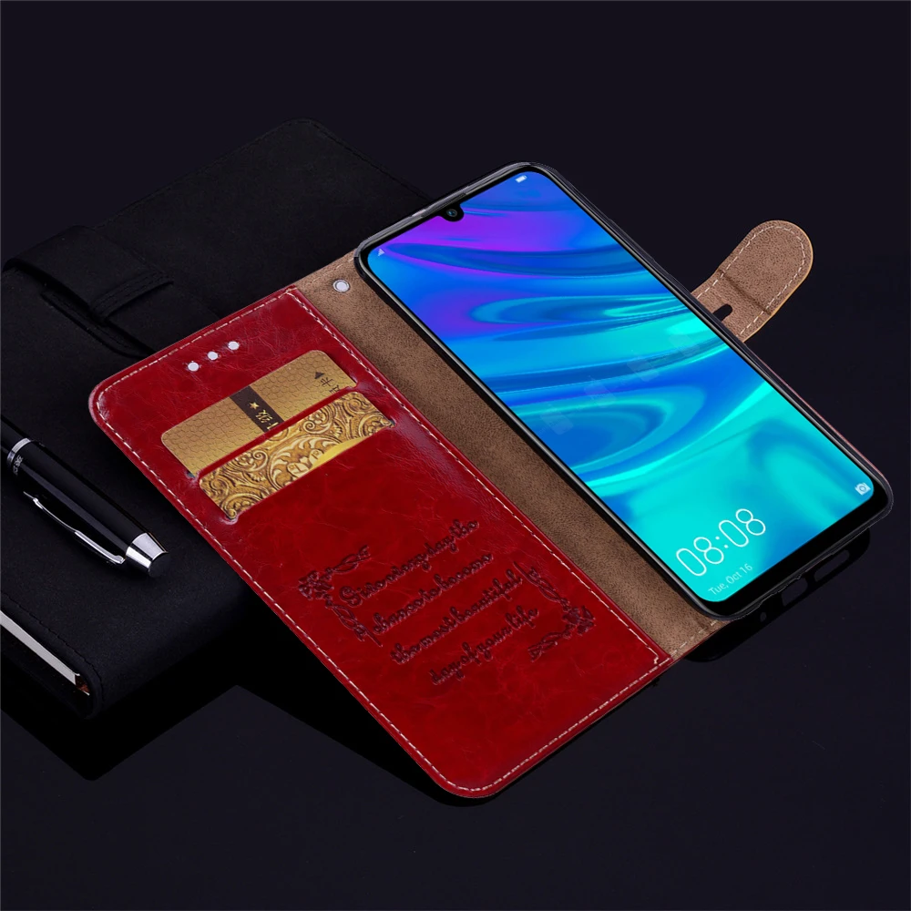 Чехол Кошелек для Huawei P Smart 2019 кожаный чехол телефона чехлы Plus PSmart 2018 откидная