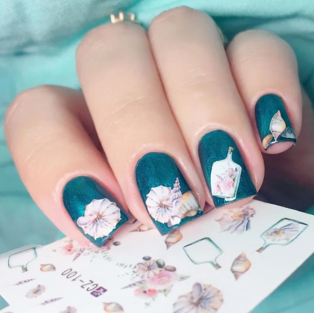 KADS Nail sticker Nail Stickers Cartoon design slider nail art sticker nails sticker art Water decal sliders manicure wraps