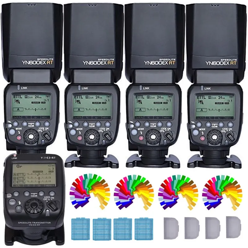 YONGNUO YN E3 RT Wireless Transmitter+YONGNUO YN600EX RT TTL Radio
