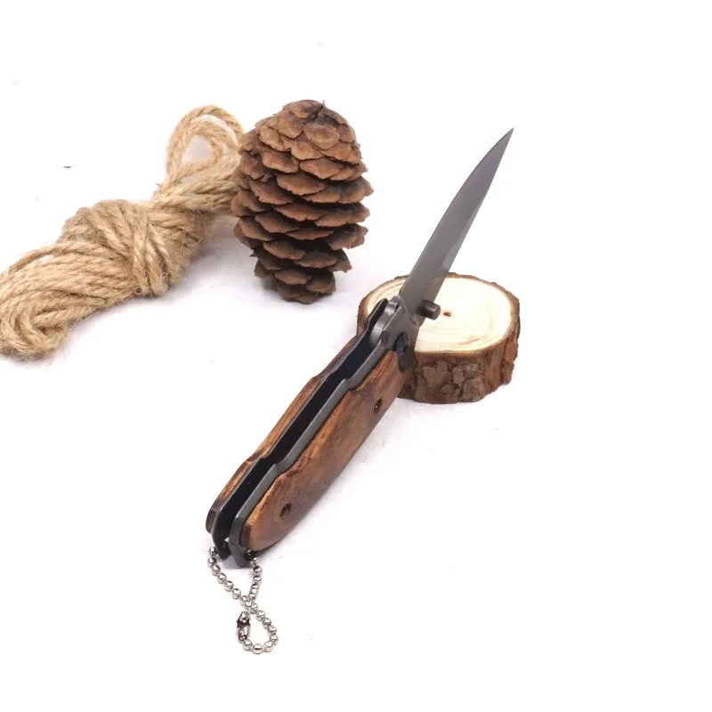 Складной нож, тактический нож для выживания, 3cr13, лезвие с деревянной ручкой, 56HRC, уличные охотничьи карманные ножи, EDC, многофункциональные инструменты