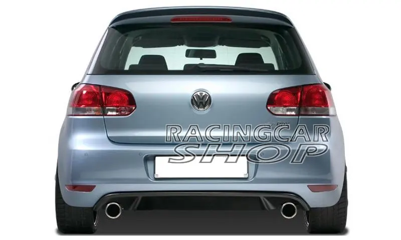 OEM Style Real CARBON FIBER REAR DIFFUSER FOR VW GOLF6 GOLF 6 VI MK6 GTI Bumper