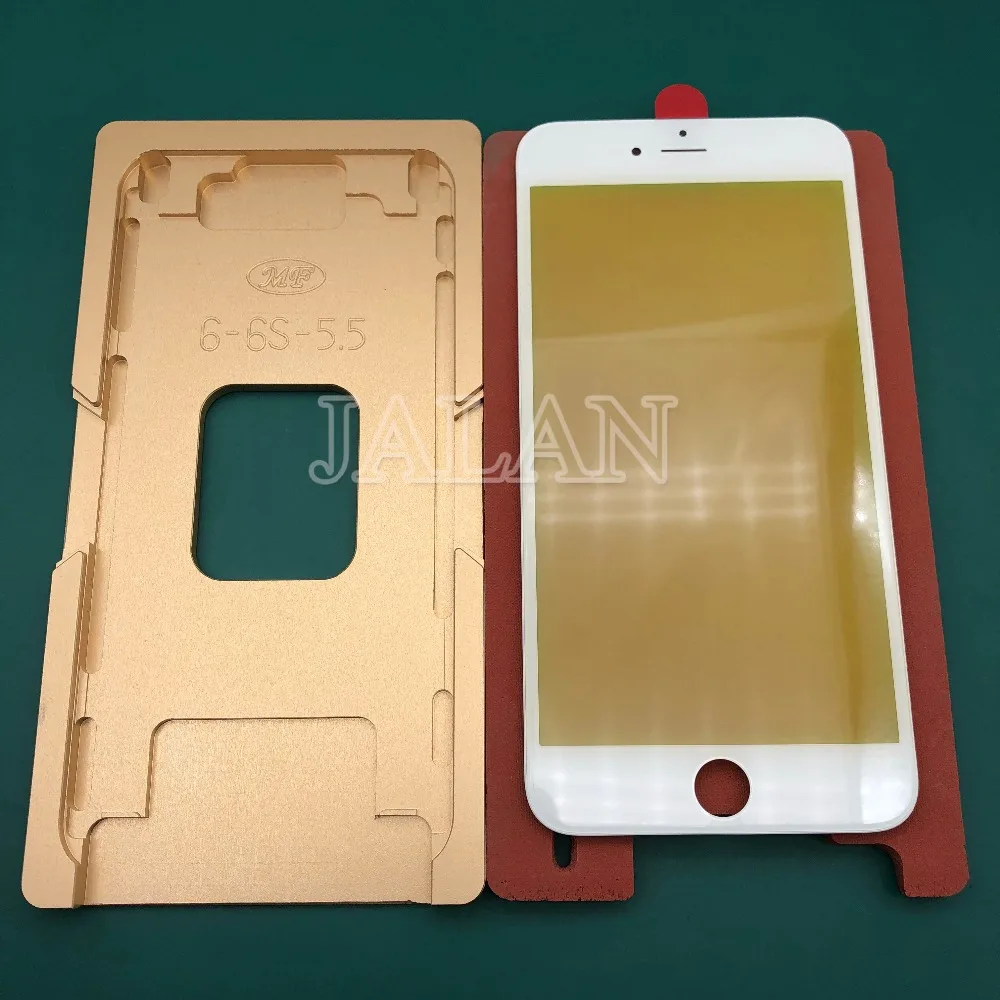 

Precision aluminium mould For Phone 6 plus 6s plus front glass with frame position laminating display screen machine use mold