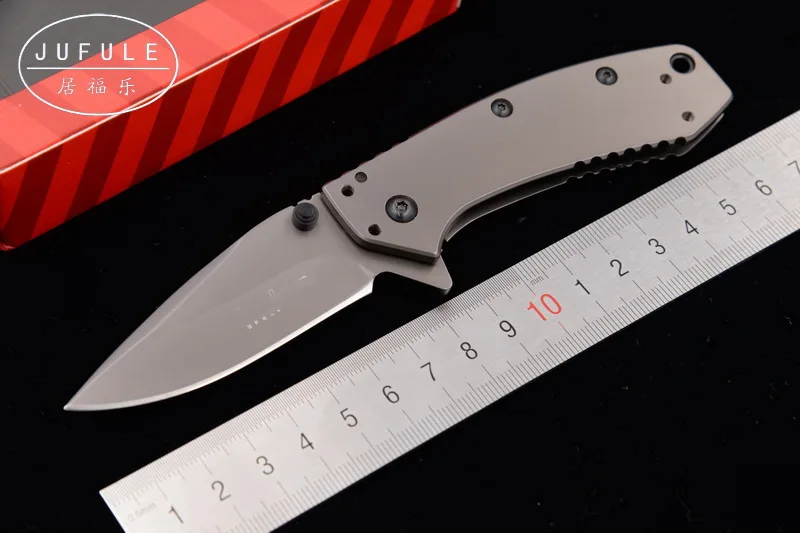 Складной нож JUFULE 1555TI из стали 8Cr13MoV с титановым покрытием|Ножи| |