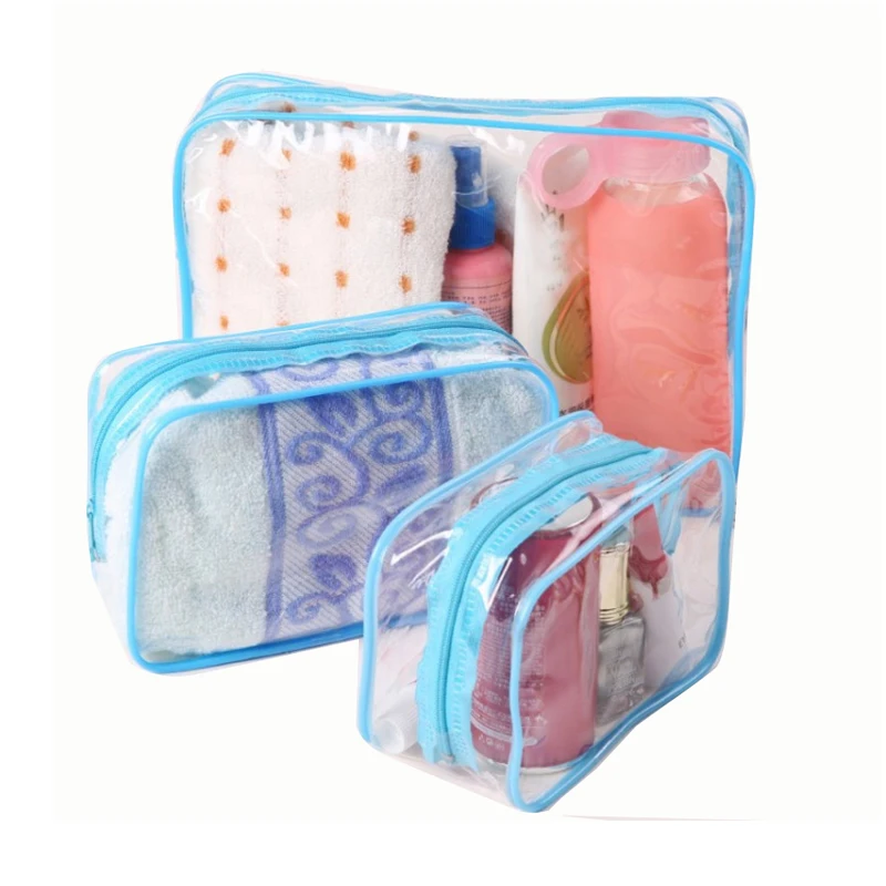 Transparent Travel PVC Cosmetic Bag-3